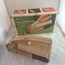 Ronco 1973 Cordless Electric Miracle Broom As Seen On TV Original Box
