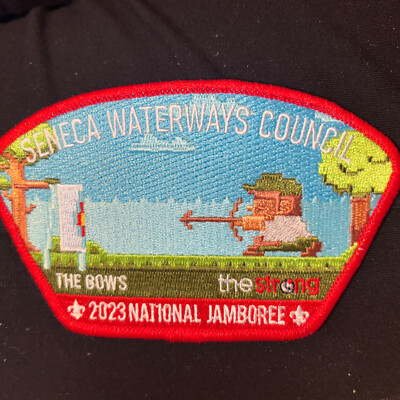 Mint 2023 JSP Seneca Waterways Council Red  Border The Bows Video Game