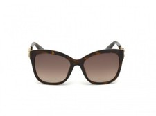 Guess GU7536-S 52F Havana Plastic Cat Eye Sunglasses Frame 55-18-135