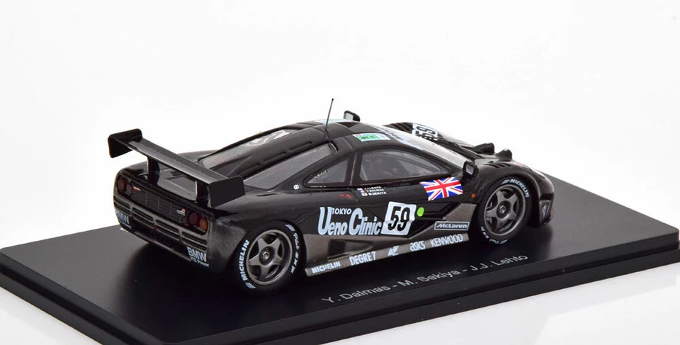 Mclaren F1 GTR #59 Win le Mans 1995 Dalmas Lehto Sekiya Spark S-LM7 1/43 Resina - Immagine 2 di 3