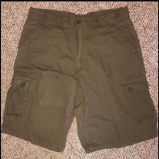 Open Trails Sz 30 Men s Olive Green Cargo Shorts NEW NWT