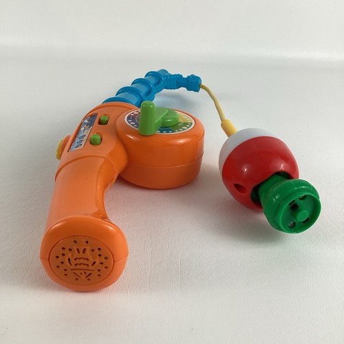 VTech Jiggle & Giggle Fishing Set Smart Pole Sea Creatures Learning Toy Bobber A - Picture 9 of 9
