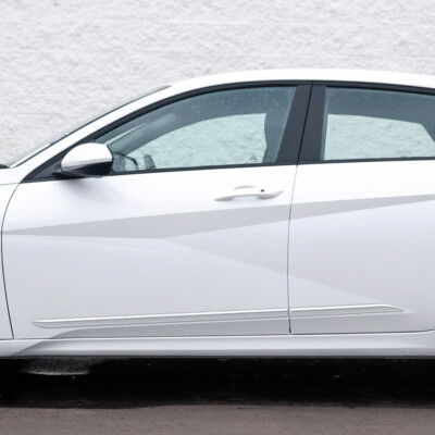 For: Hyundai Elantra 2021-2025 Painted Body Side Moldings #FE7-ELA21