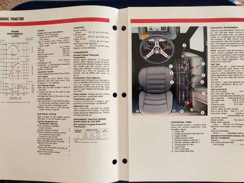 Case Model 2096 Tractor Sales Brochure - AD-60042A H - Picture 2 of 3