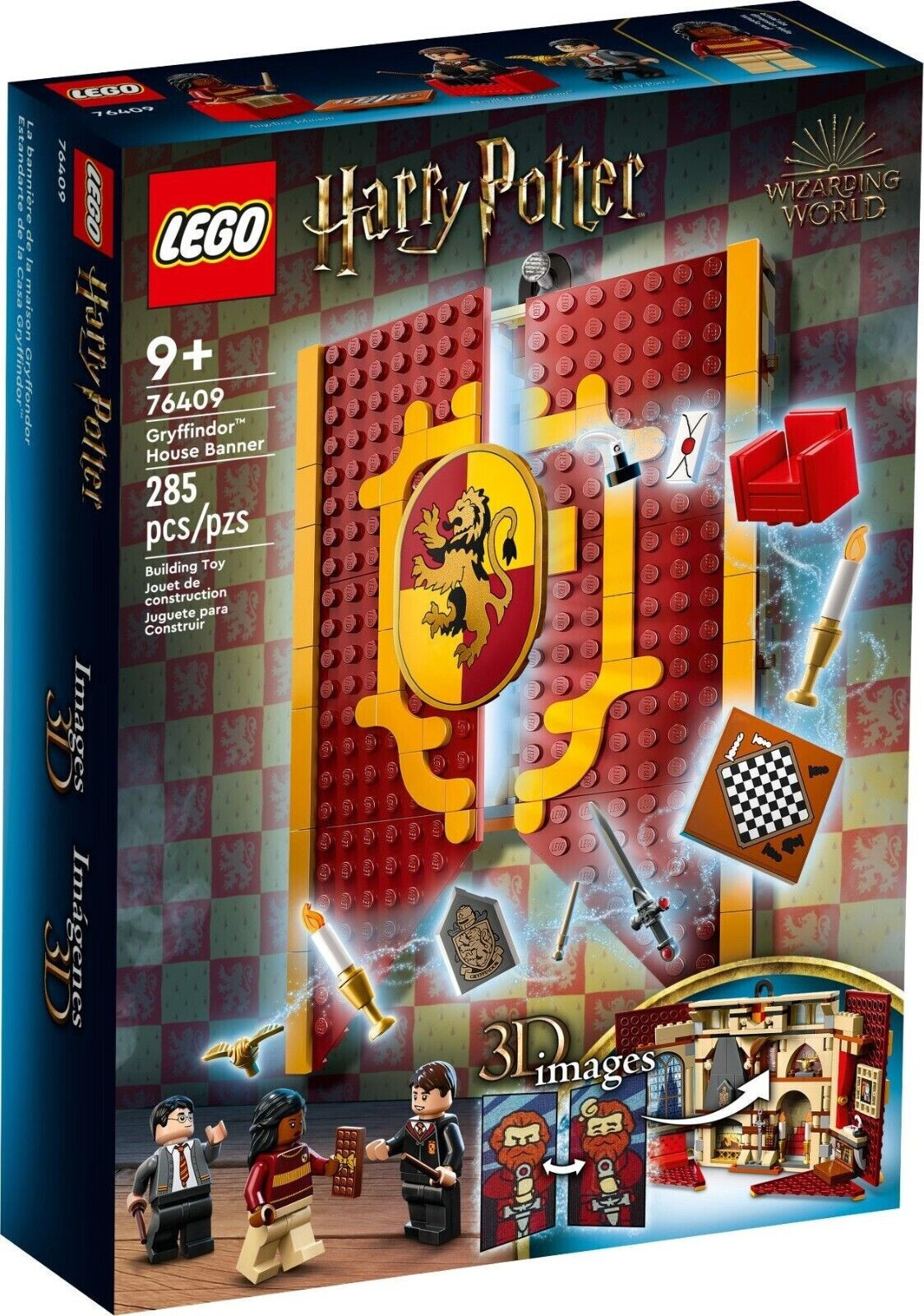 LEGO HARRY POTTER STENDARDO DELLA CASA GRIFONDORO - LEGO 76409