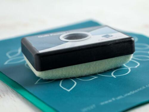 Quilting Stencil Marker BLUE Chalk Reusable with Pounce for Quilt Stencils - Picture 3 of 3