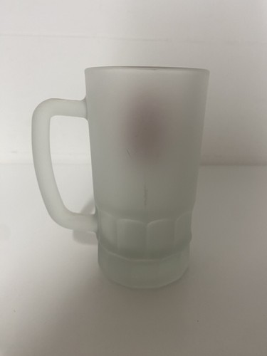 Guinness Toucan Frosted Glass Tankard Heavy Bottom Collectible Used - Picture 4 of 10