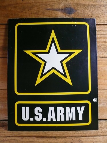 United States US Army Metal Tin Sign Gameroom Garage USA 13" x 10 3/8" - 第 1/8 張圖片