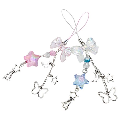 2 Pcs Mobile Phone Accessories Miss Cute Strap Charm Women Chain - 第 5/12 張圖片