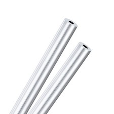 2Stk 250mm Alu-Rundrohr 4x10mm f&uuml;r Bau/Maschinenbau/DIY 0.16"x0.39"x9.8"