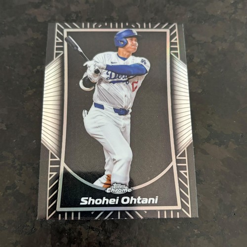 2025 Topps Chrome Shadow Etch SP #SE-1 Shohei Ohtani Los Angeles Dodgers