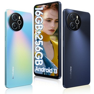 Blackview SHARK 8 Smartphone 16GB+256GB 6.78'' 120Hz Android 13 5000mAh 64MP NFC