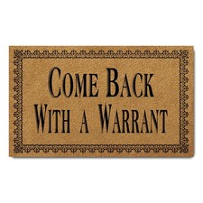 Funny Welcome Doormat 29.5" x 17.7" Non-Slip mat Gift mat Personalized Home ...