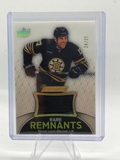 2023-24 Upper Deck Engrained - Remnants Milan Lucic #R-LU Rare /25 wb1