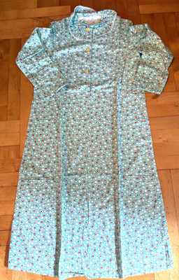 Nachthemd Nachtkleid Nachtwäsche Gr.158/S DDR 70er J. Vintage UNBENUTZT / P1598