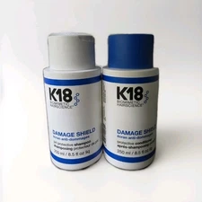 K18 Damage Shield pH Protective Shampoo & Conditioner 8.5 fl oz Due Set New