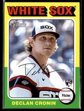 2024 Topps Heritage Base Declan Cronin RC Chicago White Sox #337