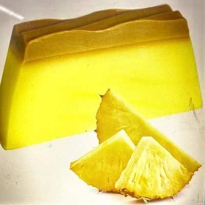 ANCIENT WISDOM Handgefertigte Seife Naturseife Stückseife Pflanzenseife Tropenseife Ananas