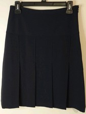 BURBERRY London Pleated Accents Knee-Length Skirt Sz 4 US NWT MSRP 149