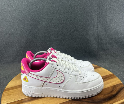 Nike Air Force 1 '07 LX White Pink Prime Dragon Fruit DV3809-100 Women 10.5
