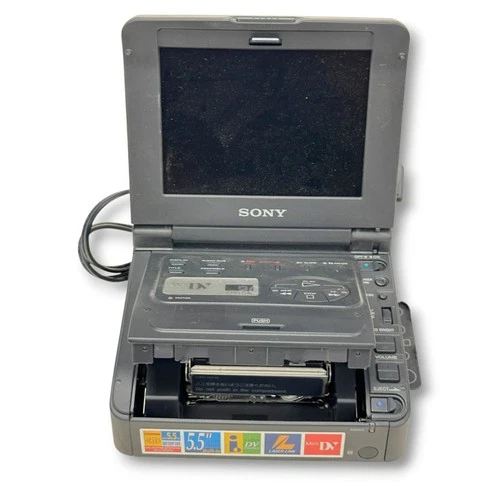 Sony GV-D900 NTSC MiniDV Video Walkman 5.5 inch LCD Made In Japan