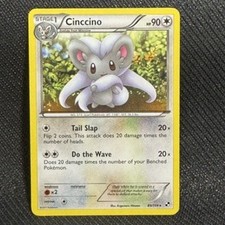 Cinccino 89/114 Rare Black & White Pokemon Lightly Played