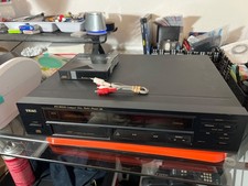 TEAC PD-800M CD Multi Player 6 Disc 3 Beam Laserdiode+Magazine Tested W/Video