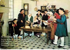 Postcard - Folklore - Berry - Folk Group Les Thiaulins de Lignières