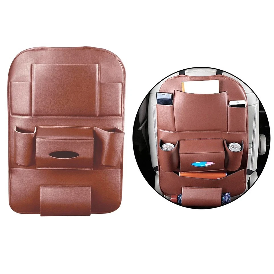 Rücksitz Organizer Für VW Golf Bora Jetta Caddy Lupo CC Eos Passat Polo ID 3 4 5 - Bild 2 von 4