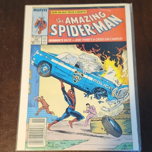 New ListingMarvel The Amazing Spider-Man #306 1988 Spider-Man Mary Jane Comic Book