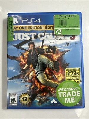 Just Cause 3 (Sony Playstation 4, PS4) Complete CIB - Tested