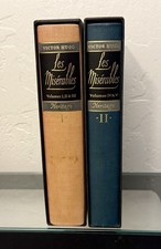 Les Miserables by Victor Hugo Heritage Press 2 Volume Set 1938 Hardcover/Slip