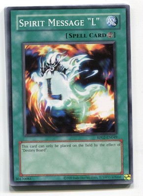 Yu-Gi-Oh! Spirit Message L Common englisch RP02-EN049 (2020) Geisternachricht L