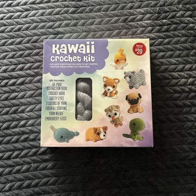 Kawaii Crochet Kit : Includes Everything You Need to Get Started - Animals