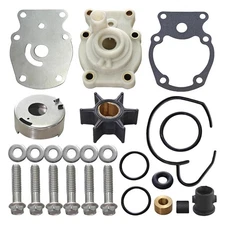 For Johnson Evinrude Outboard Water Pump Impeller Kit 20 25 30 35 hp 393630 F9F5