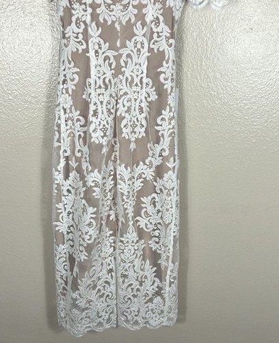 Vestido Stone Cold Fox Encaje Cheongsam Midi Talla S - Imagen 6 de 9