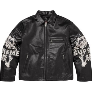 【新品】Supreme ヨウジヤマモトLeatherJACKET　確実本物　最安 Supreme Yohji Yamamoto Jacket | eBay
