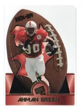 1998 Press Pass Ahman Green Kick-Off Die-Cut Insert  ROOKIE NEBRASKA CORNHUSKERS