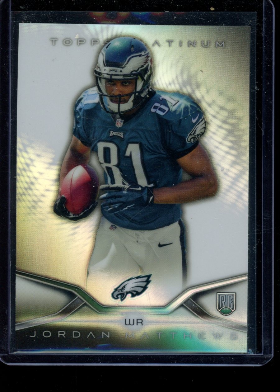 Jordan Matthews Topps Platinum #136 Base