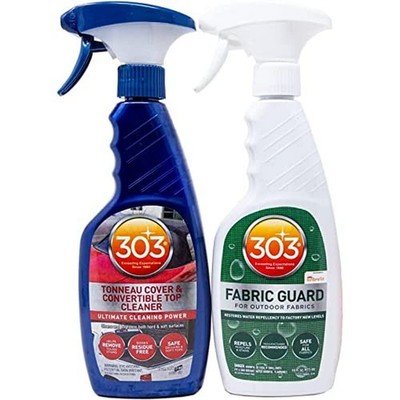 303 Convertible Top Cleaner and Fabric Guard Kit 32 Fl Oz Multicolor