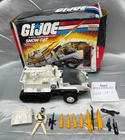 GI Joe Vehicle 1985 VTG Toy Carrier Snow-Cat & Frostbite  Hasbro #6057 = Box