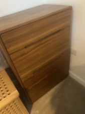 Habitat 6 Notch Drawer Chest In Walnut