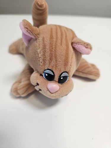 Tonka Pound Puppies Vintage Striped Kitty Cat Plush - Picture 4 of 5