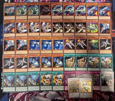YUGIOH - B.E.S. VICTORY VIPER SPACE FIGHTER DECK - DERRINGER CORE, MK-3, JADE ~