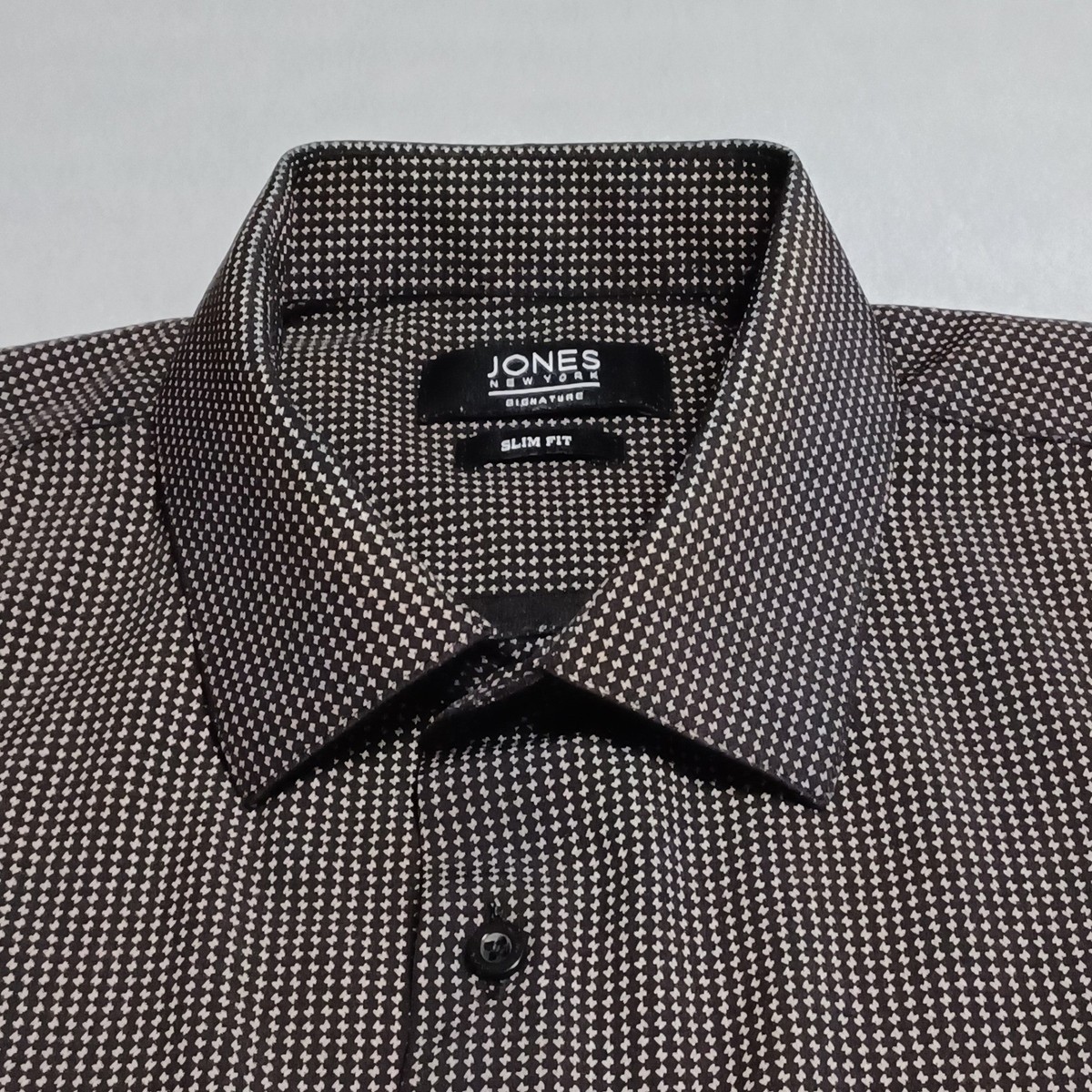 jones new york slim fit dress shirt Jones New York Signature Men's Dress Shirt & TIE Slim Fit Wrinkle Free