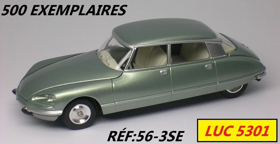 CITROËN DS 23 PALLAS VERTE EN SÉRIE LIMITÉE #56-3SE PAR MINIALUXE AU 1/43 - Photo 4/4