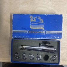 Beugler Paint Pinstriping Tool Kit 6 Piece Set with Case