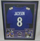 Lamar Jackson NFL Baltimore Ravens Autographed Framed Jersey JSA Authenticated