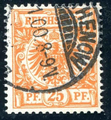 DR 1889 49ba gestempelt TIEFE FARBE sehr schön geprüft BPP (F8173