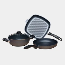 Swiss Diamond - 4 Pc. HD Nonstick Induction Cookware Set